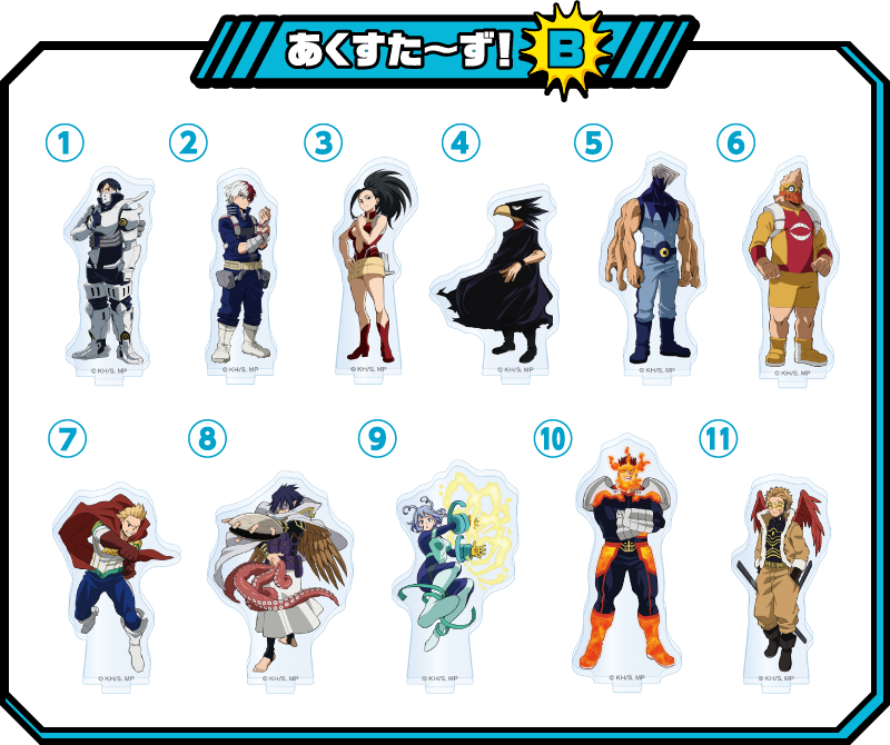 僕のヒーローアカデミア ファミリーマート限定オリジナルグッズ