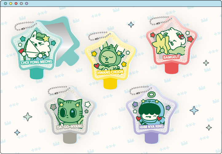 オリジナルスライドミラー ランダム全5種